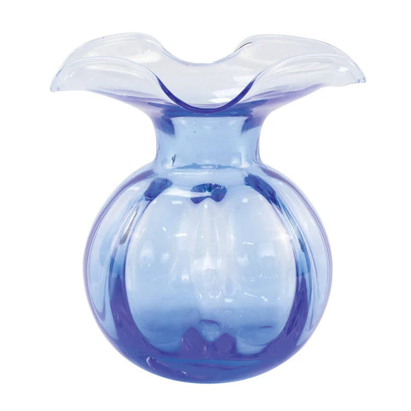 Vietri Medium Hibiscus Glass Vase