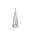 Simon Pearce Silver Leaf 14” Evergreen