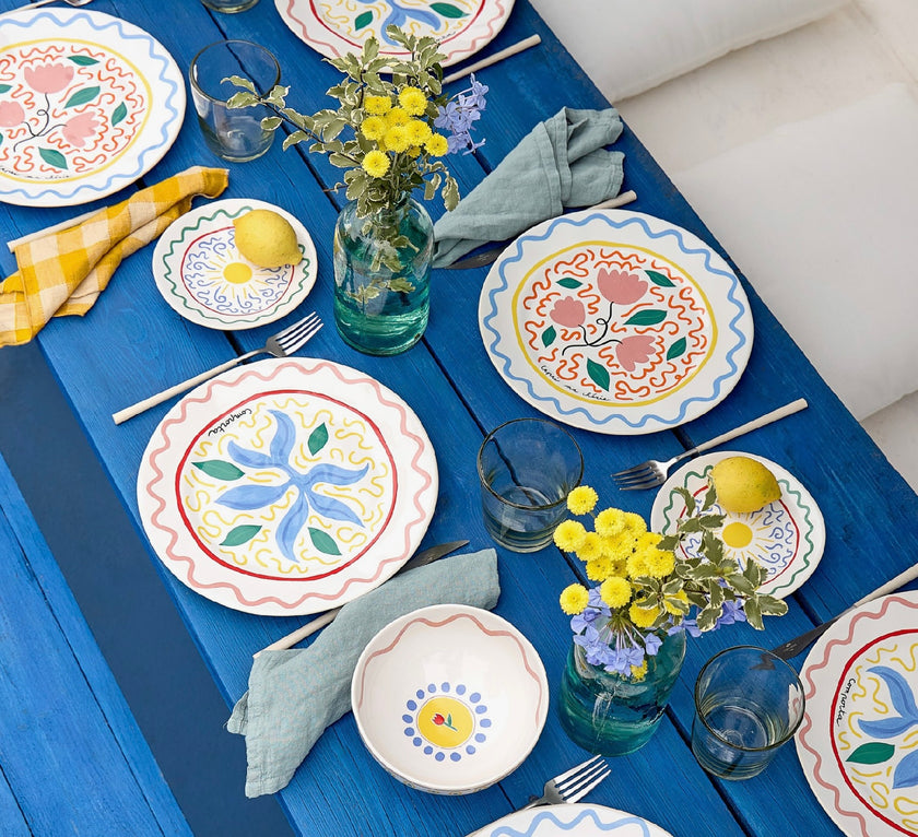 Costa Nova Summer Bliss Dinner Plate - Capri Ma Cherie
