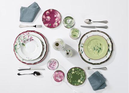 Ginori Florenza Flat Dessert Plate - Malva