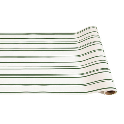 Hester & Cook Antique Green Stripe Table Runner