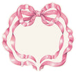 Hester & Cook Die-Cut Pink Bow Placemat