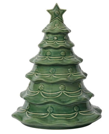 Juliska Berry & Thread Christmas Tree Cookie Jar