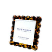 Tara Wilson Designs Acrylic Beveled Square Scallop Frame - Tortoise
