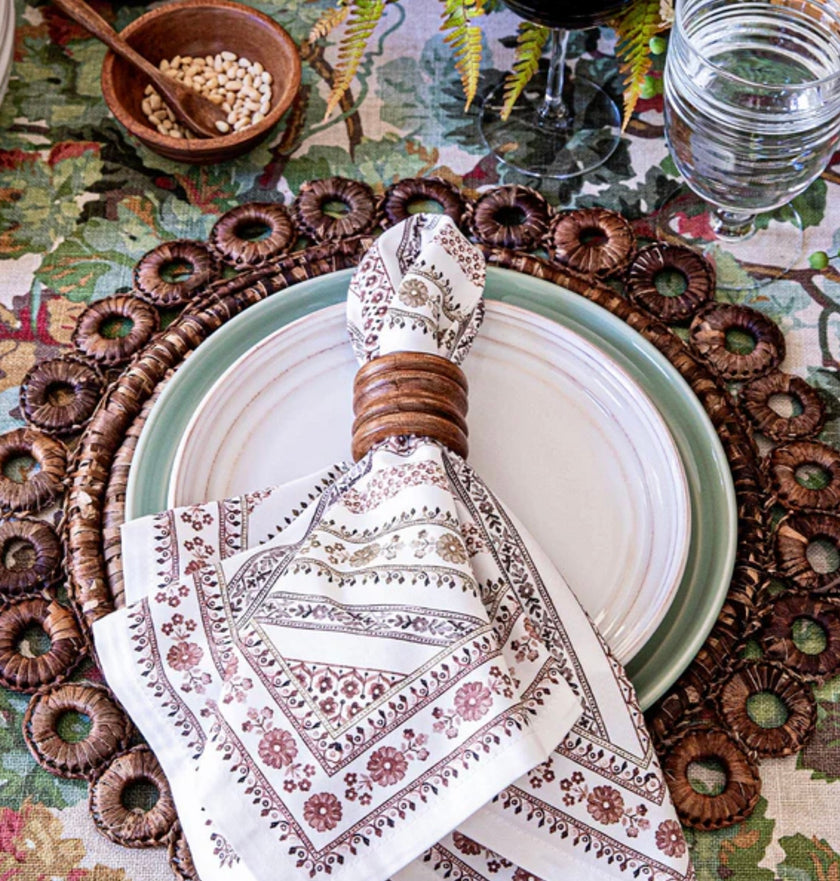 Juliska Seville Stripe Napkin - Natural