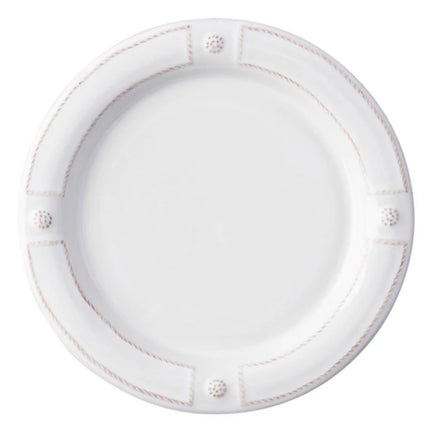 Juliska Berry & Thread French Panel Dinner Plate- Whitewash