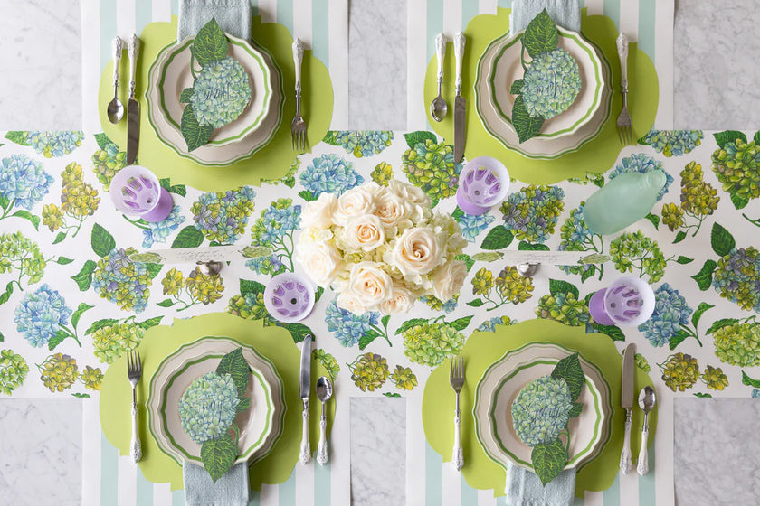 Hester & Cook Hydrangea Table Runner