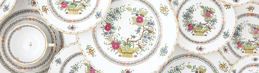 Herend Indian Basket Canton Cup