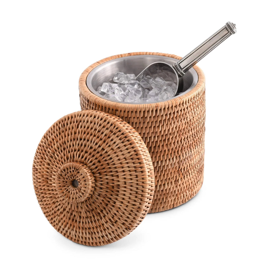 Vagabond House Rattan Ice Bucket