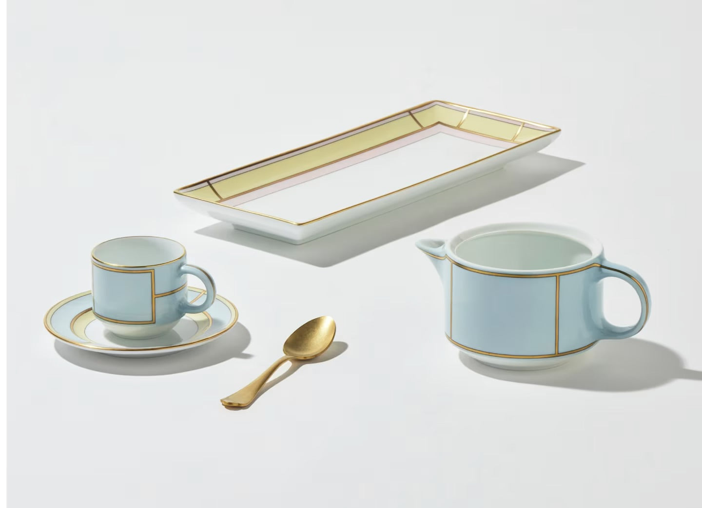 Ginori Diva Milk Pitcher - Celeste