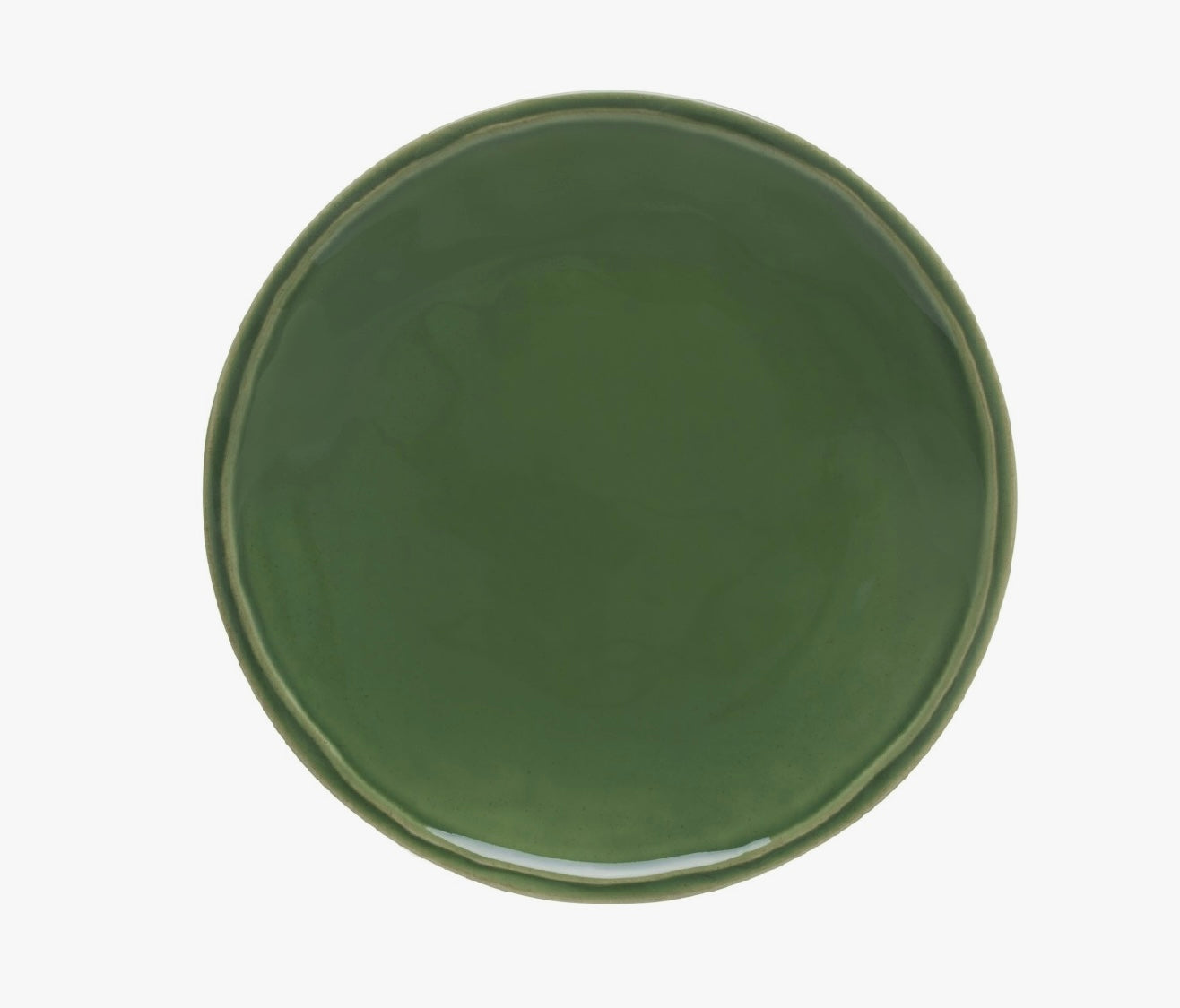 Casafina Fontana Salad Plate - Forest Green