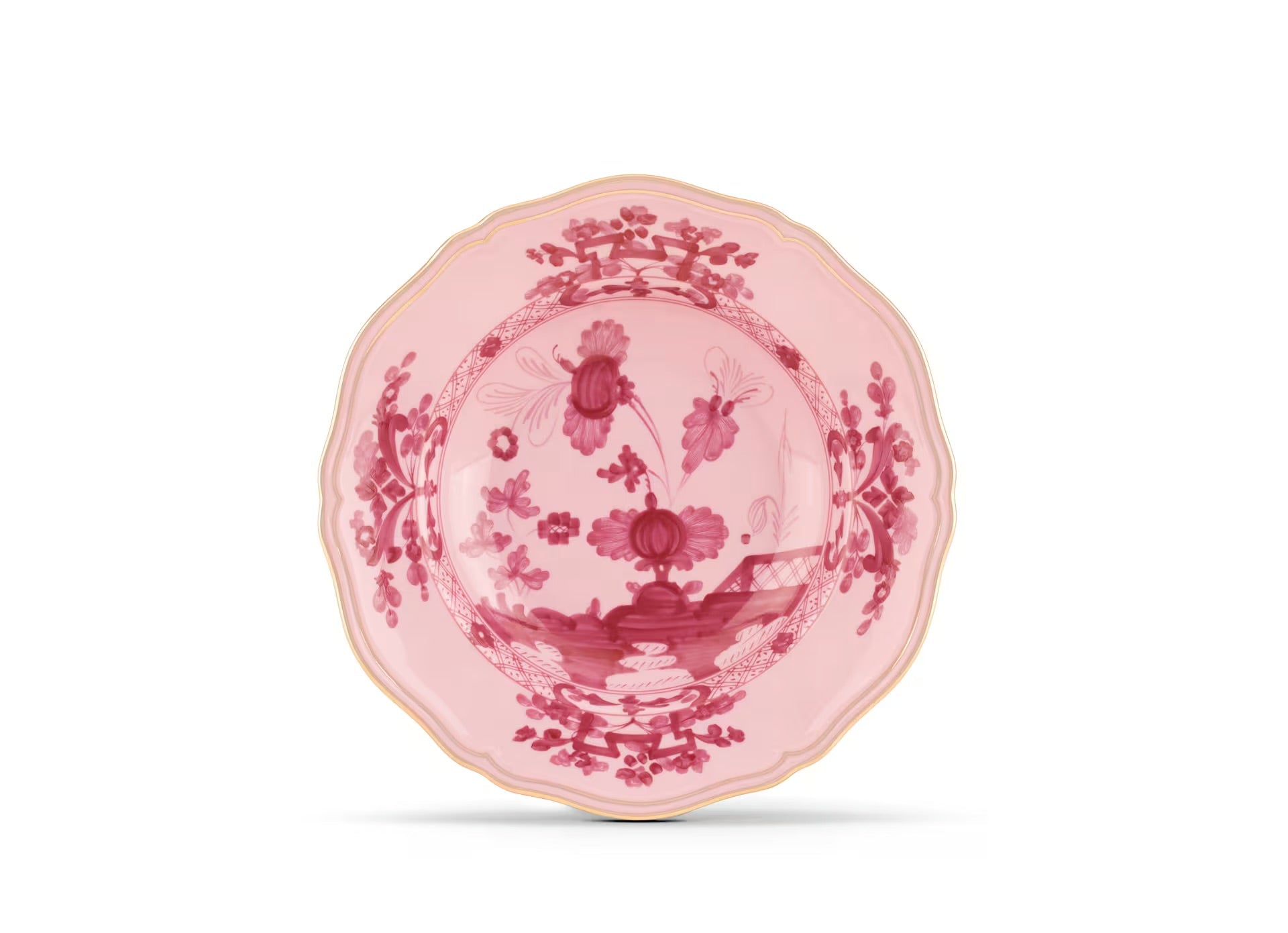 Ginori Oriente Italiano Soup Plate - Porpora