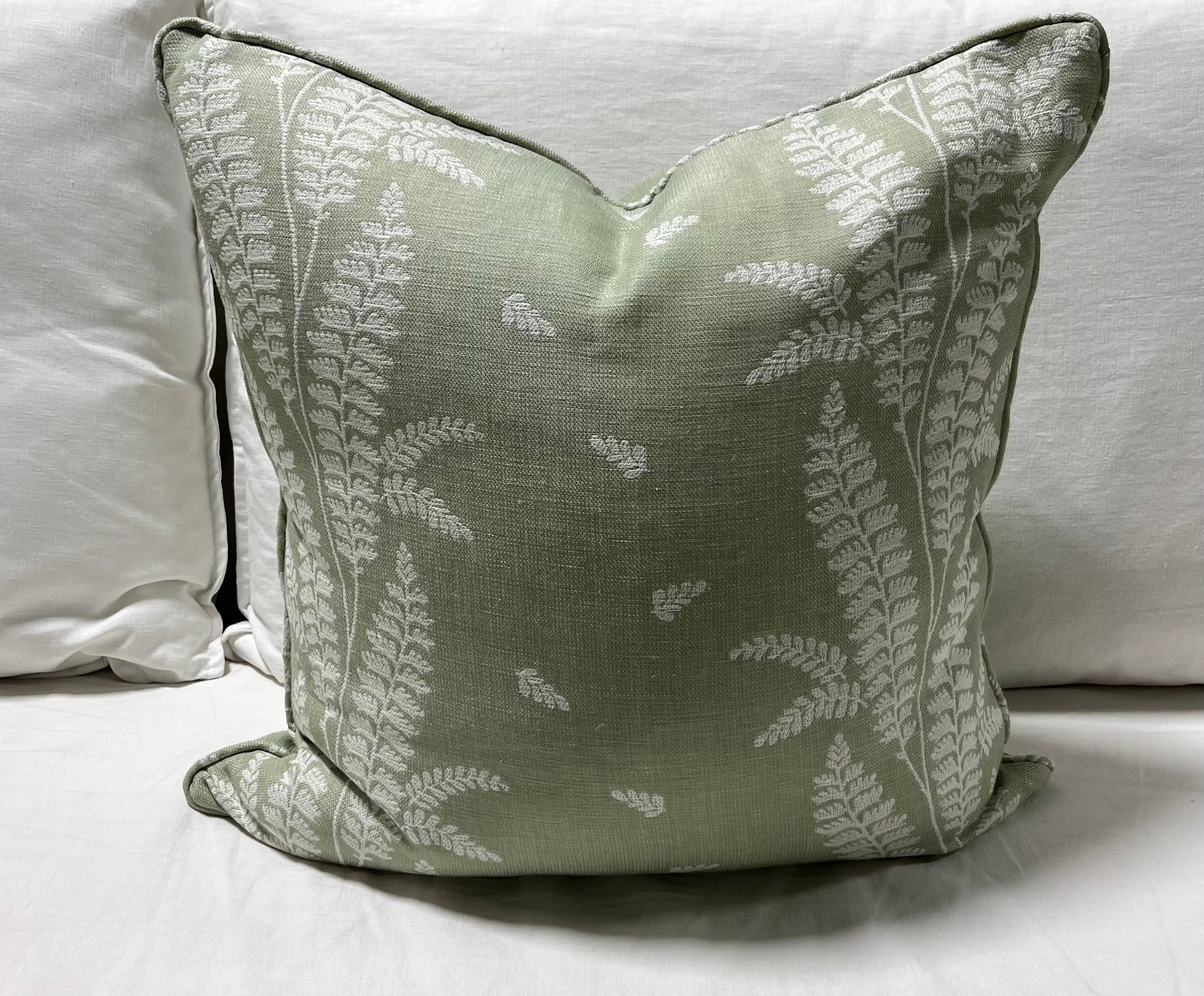 Architectural Elements Thibaut Anna French Pillow - Ensbury Fern Green