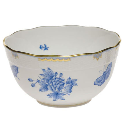 Herend Fortuna Round Bowl - Blue