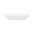 Vietri Lastra Small Oval Baker - White