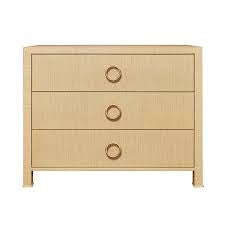 Worlds Away Getty Chest in Grass Cloth