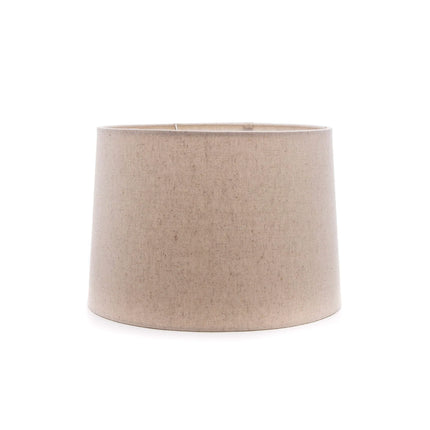 Simon Pearce Linen Barrel Shade- Natural- 13 inch