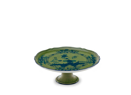 Ginori Oriente Italiano Cake Stand - Malachite