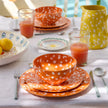 Costa Nova Rafaela Dinner Plate - Tangerine