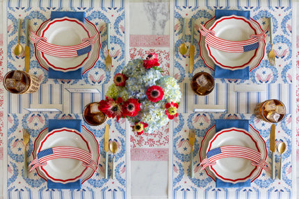 Hester & Cook American Floral Paper Placemat