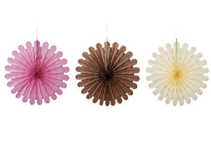 Hester & Cook Honeycomb Paper - Celebration Fan