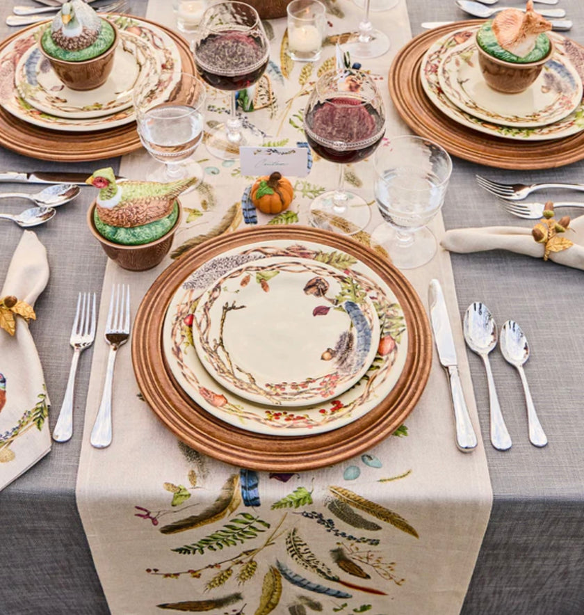 Juliska Forest Walk Stag Dessert/Salad Plate