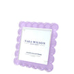 Tara Wilson Designs Acrylic Beveled Square Scallop Frame - Lavender