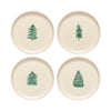 Casafina Pacifica Dessert Plate - Christmas Tree S/4
