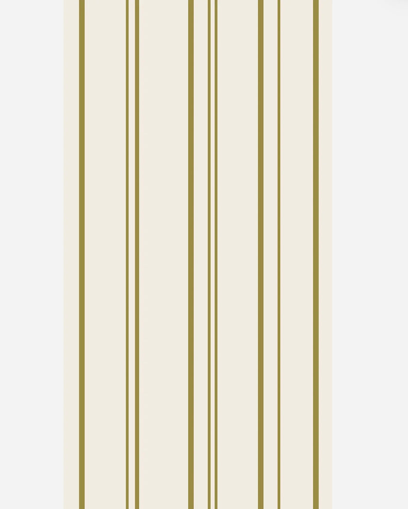 Hester & Cook Antique Gold Stripe Cocktail Napkins