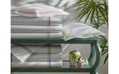 Matouk Amara Triple Pearl Pillow Case Pair - White