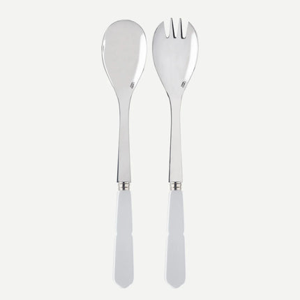 Sabre Gustave Salad Serving Set - White