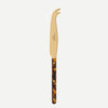 Sabre Bistrot Gold color Tortoise Cheese Knife Large, Faux Tortoise