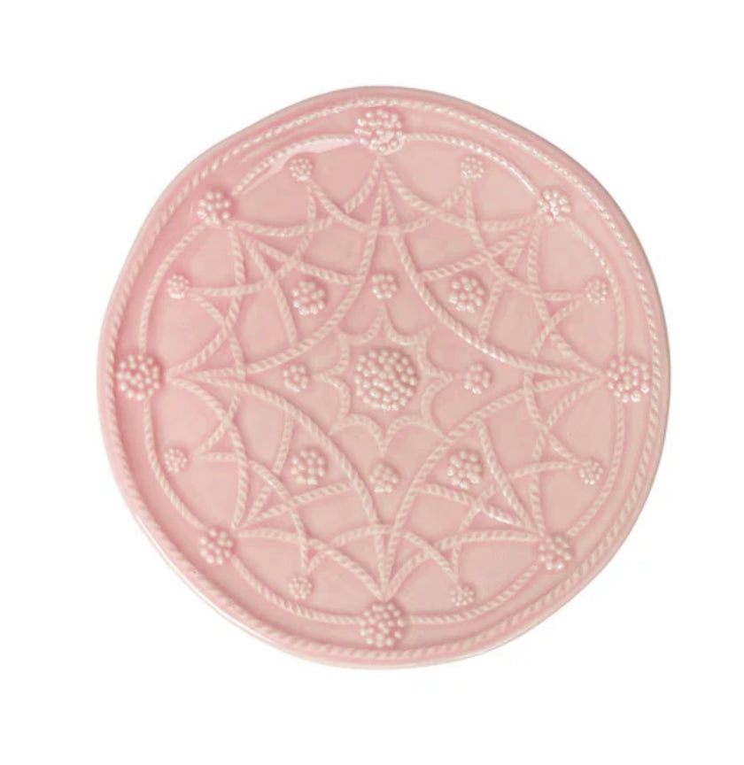 Juliska Jardins Du Monde Side/Cocktail Plate S/4 - Blush