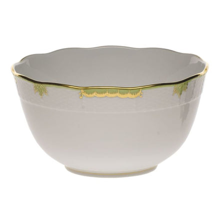 Herend Princess Victoria Round Bowl - Green