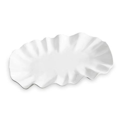 Beatriz Ball VIDA Bloom Large Oval Platter (White)