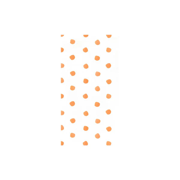 Vietri Orange Dot Paper Guest Towel
