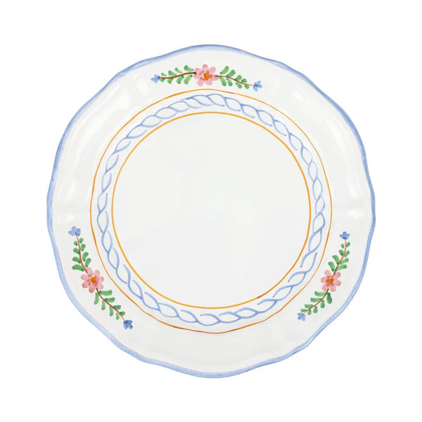 Vietri Bella Rosa Dinner Plate