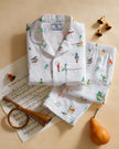 Petite Plume Children’s Twill Pajamas - 12 Days of Christmas