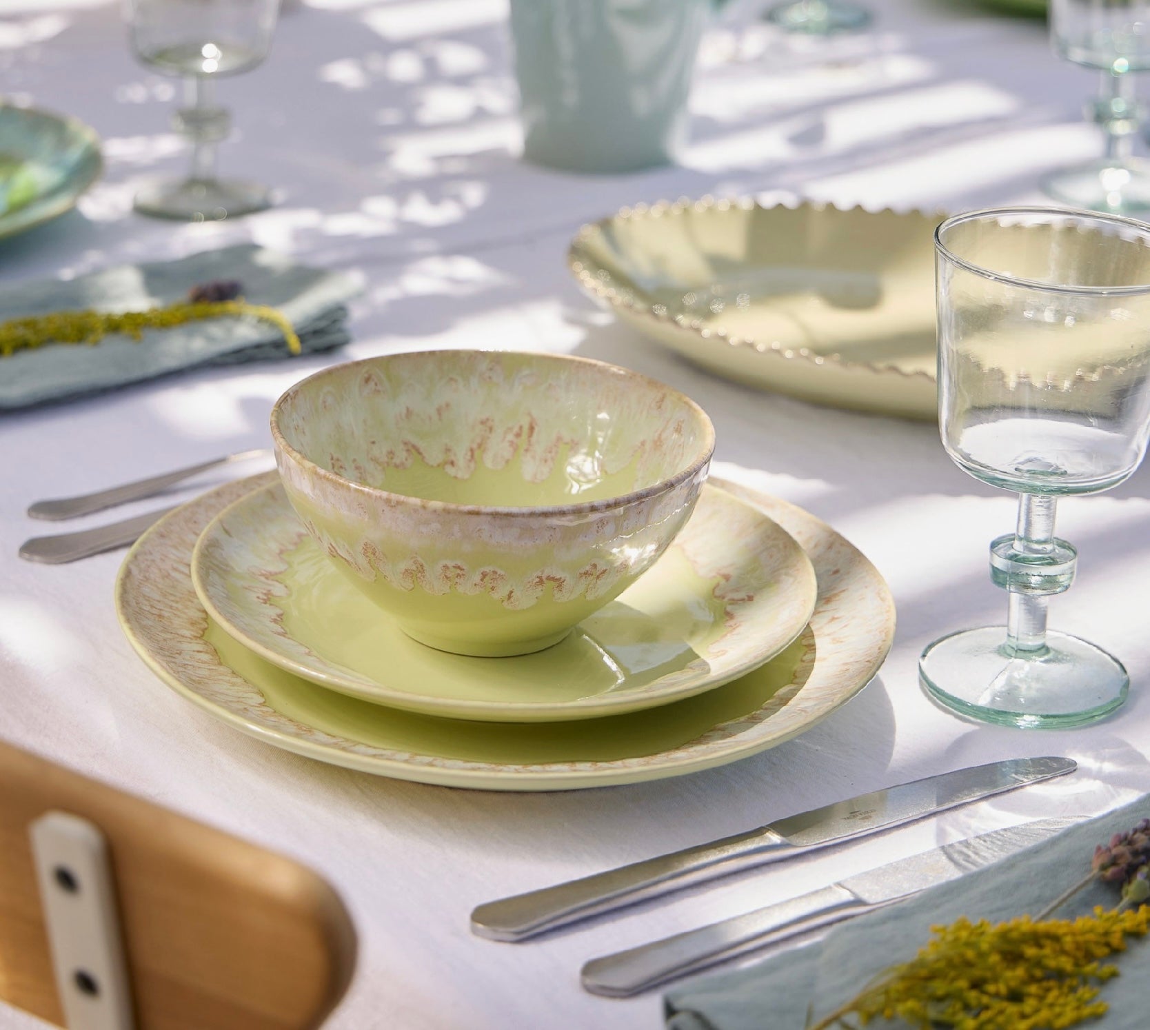 Casafina Taormina Soup/Cereal Bowl - Yellow