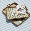 Juliska Villa Seville 21” Tray - Chambray