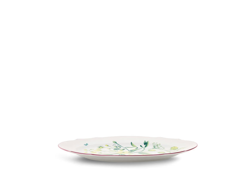 Ginori Florenza Large Oval Flat Platter - Acanto