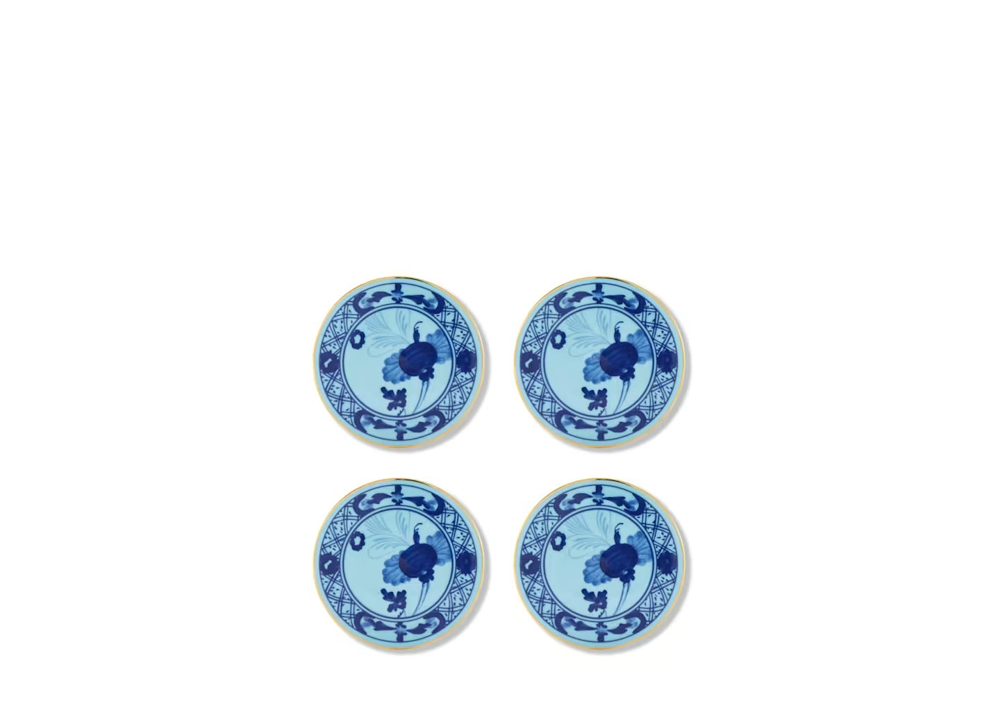 Ginori Oriente Italiano Coaster - Iris S/4