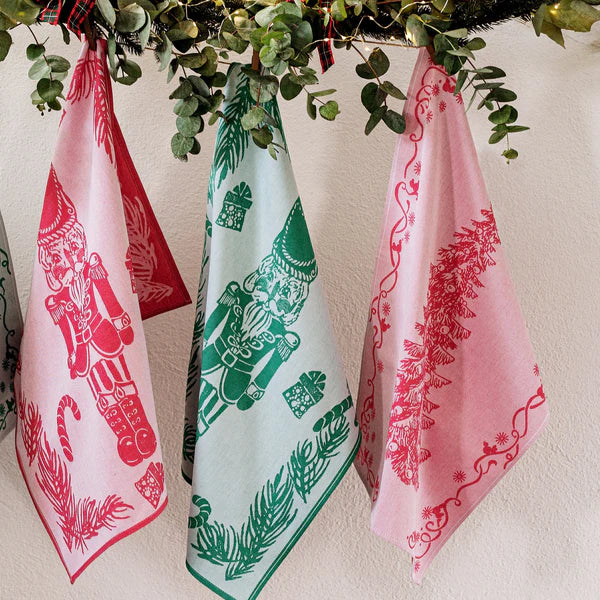 Vietri Strofinaccio Holiday Tree Dish Towel