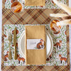 Hester & Cook Fanciful Foxes Paper Placemat