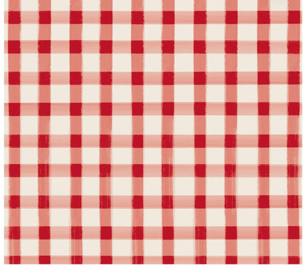 Hester & Cook Red Painted Paper Cocktail Napkins