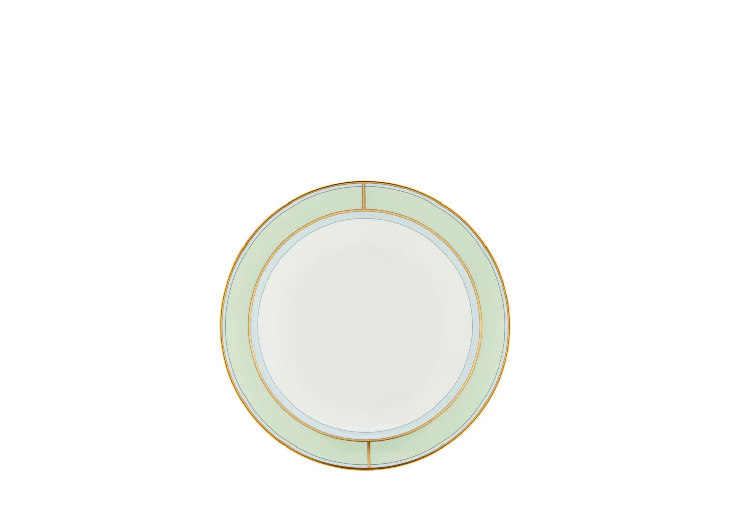 Ginori Diva Round Soup Plate - Verde