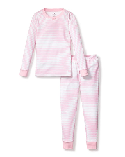 Petite Plume Toddler Snug Fit Pajamas - Pink Stripe