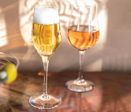 Simon Pearce Vintner Flutes- Set of 2