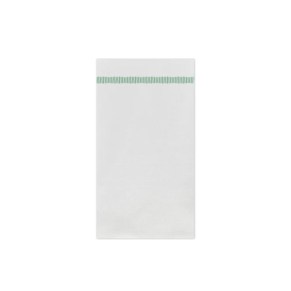 Vietri Fringe Paper Guest Towel - Green