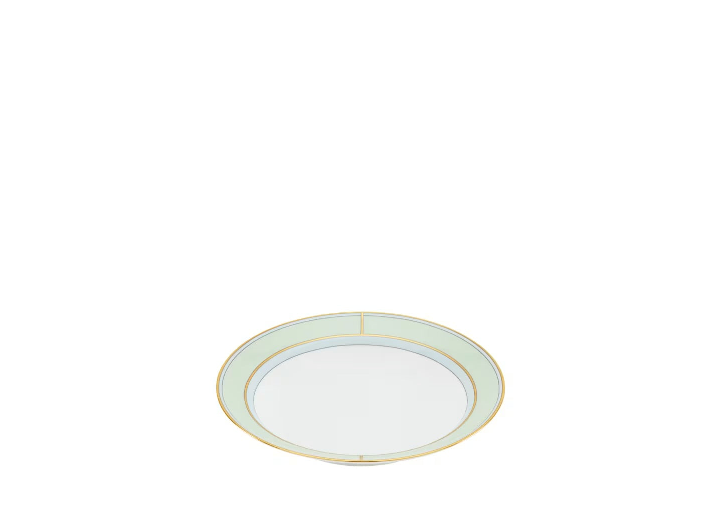 Ginori Diva Round Soup Plate - Verde